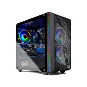 Mini Gaming Computer PC Desktop - AMD Ryzen 5
                                3600 3.6 GHz, GTX 1650 4G, 500G SSD, 8G 3000,
                                RGB Fans